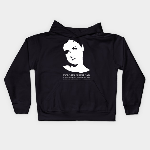 Dolores O'Riordan - Dolores Mary Eileen O'Riordan of the cranberries Irish musician - in Japanese and English FOGS People collection 33 B EN1 Kids Hoodie by FOGSJ